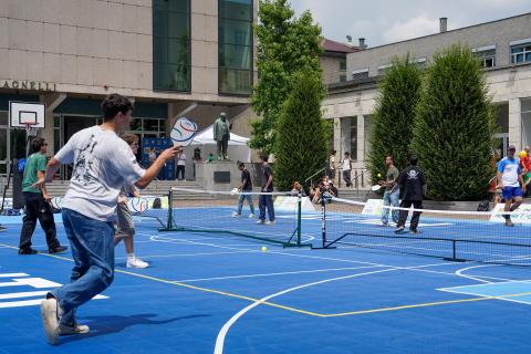 Il tennis protagonista nel campo sportivo polifunzionale 