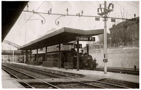 Stazione Porta Susa circa anni '20 del Novecento