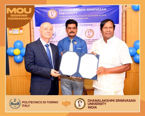 The signing of the MoU between the two Universities