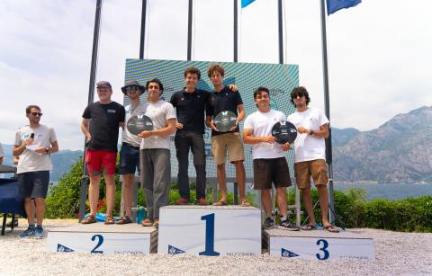 Premiazione dell'imbarcazione Sula