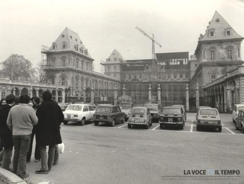 Il Castello del Valentino intorno al 1980