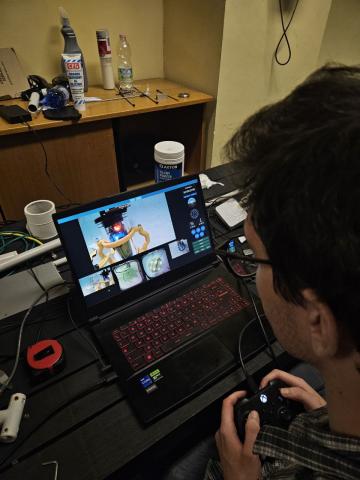 Fase di test 