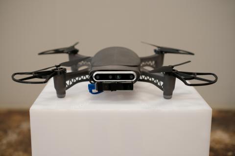 An image of the "REX" drone by student team DRAFT