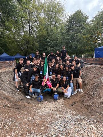 The team that took part in the competition