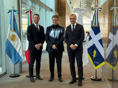 Corgnati e Lo Russo ricevuti dal Sindaco di Buenos Aires Jorge Macri