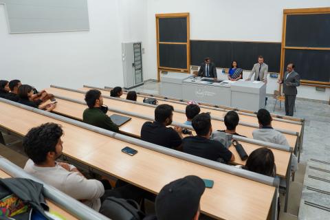 Delegazione indiana in visita