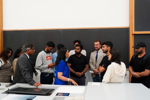 Incontro con studenti indiani in Ateneo