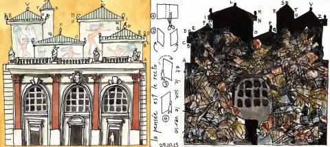 Moriana nell'acquerello del professore Alessandro Armando