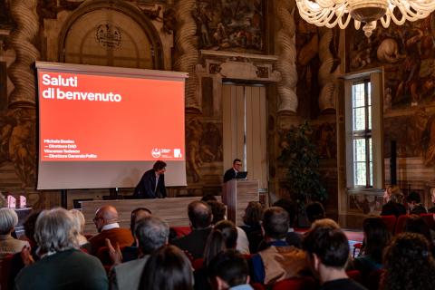 I saluti del Direttore Generale Vincenzo Tedesco