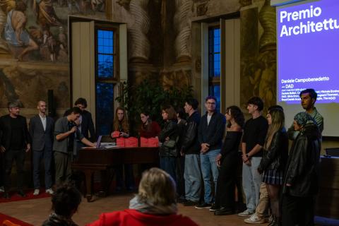 La cerimonia di premiazione