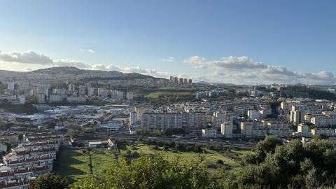 L'area urbana della Coroa Norte di Lisbona