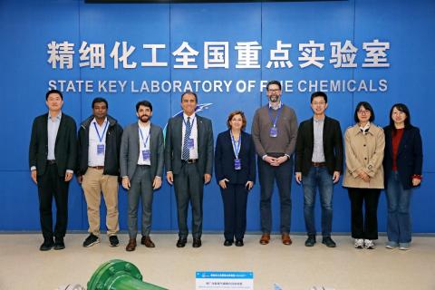 Visita ai laboratori del Dipartimento di Chimica della DUT