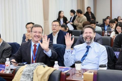 Prof. Jose’ Santos Victor (IST) e prof. Bjoern Laumer (KTH)