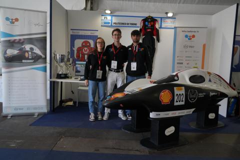L'esposizione del Team H2politO