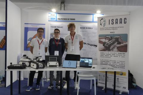 I progetti di robotica mobile del Team ISAAC