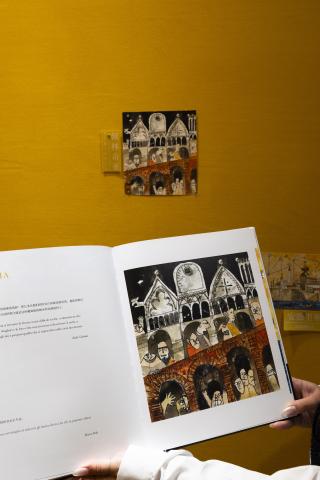 The book and the artworks