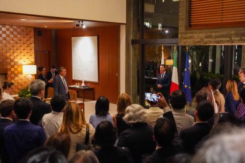 Il Rettore interviene in Ambasciata
