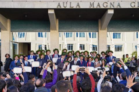 I primi 36 laureati magistrali del corso di Cybersecurity Engineering