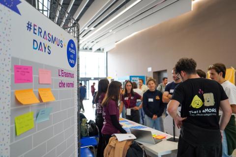 Una fitta agenda di appuntamenti nella settimana degli Erasmus Days