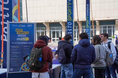 Un po' di ATP Finals al Politecnico