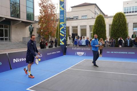 Il Presidente della Regione Piemonte Cirio ha partecipato al torneo