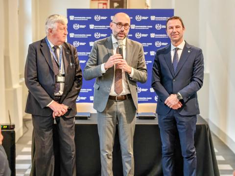 Mariano Costamagna, Luca Robaldo e Stefano Corgnati