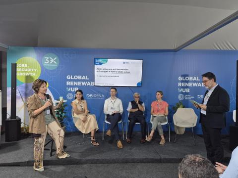 L'intervento della Vicerettrice Lombardi all’evento organizzato dalla Global Alliance for Sustainable Energy, Padiglione Global Renewables Hub