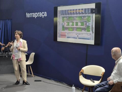 L'intervento della Vicerettrice Lombardi all’evento “Nature-Based Solutions for Resilient and Carbon Neutral Urban Areas”, Padiglione Italia