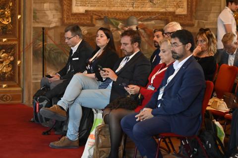 Tra i presenti, il Vicerettore per l'Internazionalizzazione Alberto Sapora 