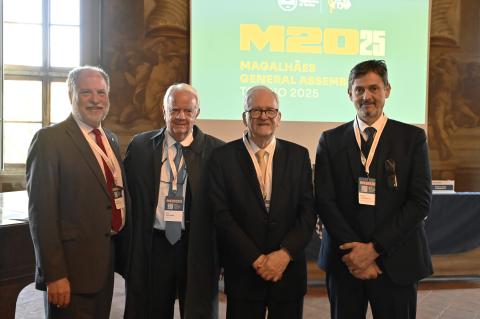 Da sinistra: José Celso, Raul Machado, Lavinia Monti e Marcio Lobo Netto