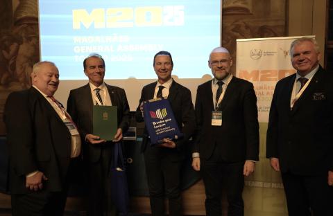 Gli ospiti alla celebrazione del 20° anniversario della Rete