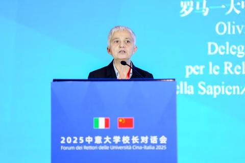 L'intervento del Prorettore Baralis al Forum