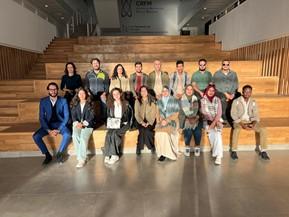 I partecipanti all’ASC “Renewables, Storage and Mobility” insieme al Prof. Bracco (DIMEAS) e a Silvia Carosso (Area INCAM), presso la UIR