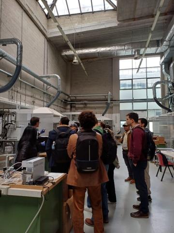 I partecipanti all’ASC “Sustainable Energy Transition: PoliTo–Latin America collaboration towards joint PhD initiatives” durante la visita a Envipark