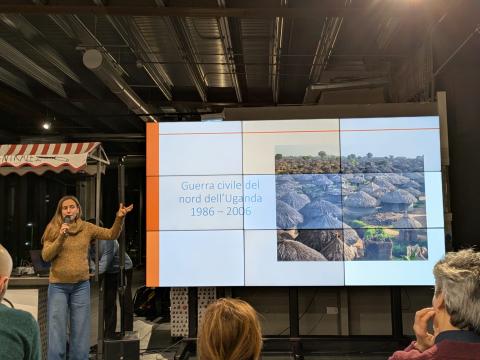 Intervento della ricercatrice Amarilli Varesio