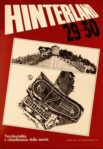 Hinterland , annata 1984, volume VII, numero 29/30 (giugno)