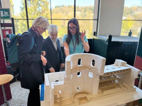 Il Prorettore Elena Baralis e la Vicerettrice Silvia Barbero