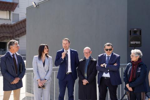 Il Rettore Stefano Corgnati per i saluti istituzionali 