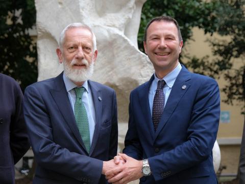 I Rettori Stefano Corgnati e Paolo Martelli