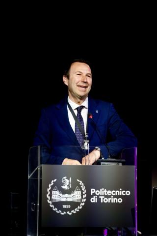 Il Rettore Stefano Corgnati