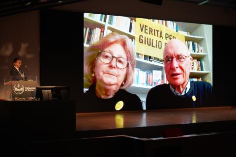Il video-messaggio della famiglia Regeni