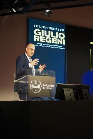I saluti di apertura del Vicerettore Stefano Sacchi