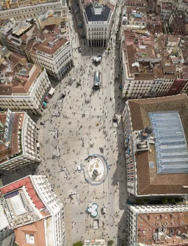 Reordenación del ámbito de la Puerta del Sol