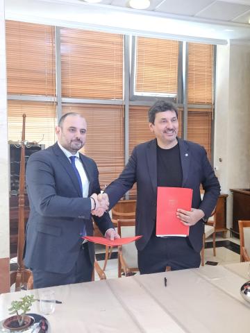 Firma del Memorandum of Understanding tra il DAD e la municipalità di Skopje
