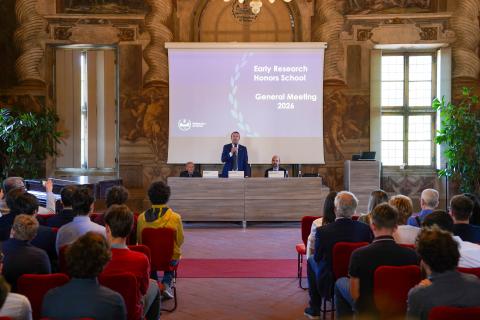 La presentazione del programma Early Research Honors School 
