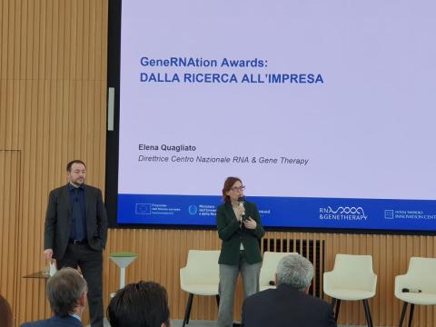 Elena Quagliato, Director of the Centro Nazionale per lo Sviluppo di Terapia Genica e Farmaci con Tecnologia a RNA