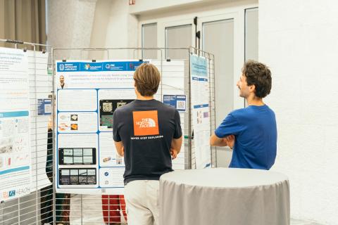 La poster session della conferenza, spazio di confronto tra ricercatori, professionisti e stakeholder del settore