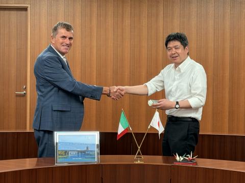 Il Direttore del Japan Hub Giuseppe Quaglia incontra il Vice Presidential Adviser for International Educational Cooperation della Nagoya University