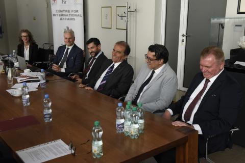 Lo Steering Committee della rete Magalhães riunito nel corso degli incontri dedicati allo sviluppo delle attività e delle collaborazioni internazionali
