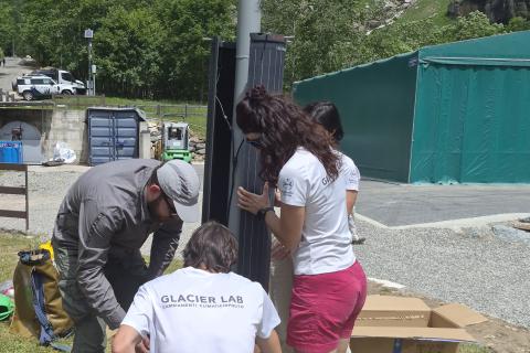 A coordinare la spedizione il gruppo di Geomatica del Glacier Lab del DIATI